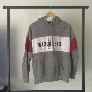 Retro Wisconsin hoodie. From American Eagle, size small.